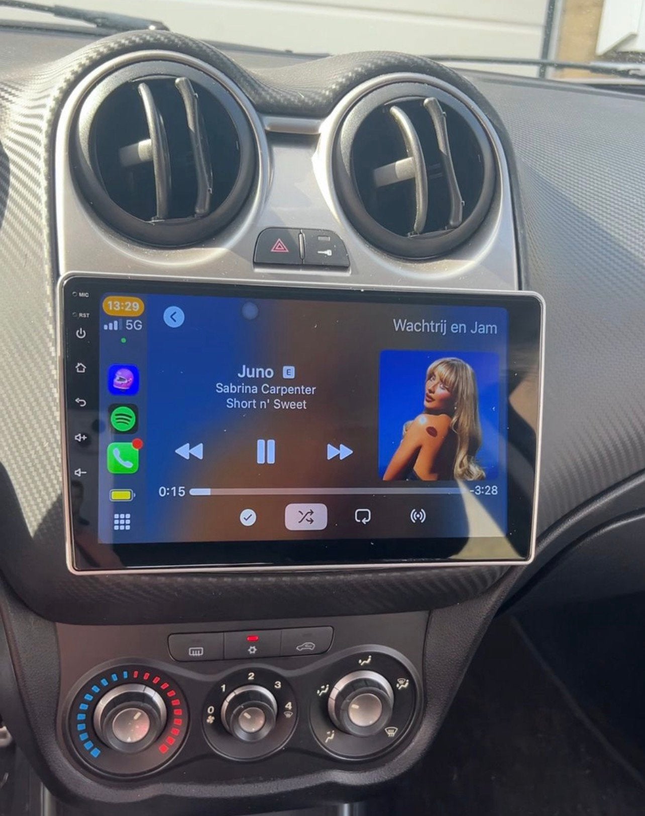 Alfa Romeo Mito Carplay radio met montage, Auto diversen, Autoradio's, Ophalen, Nieuw
