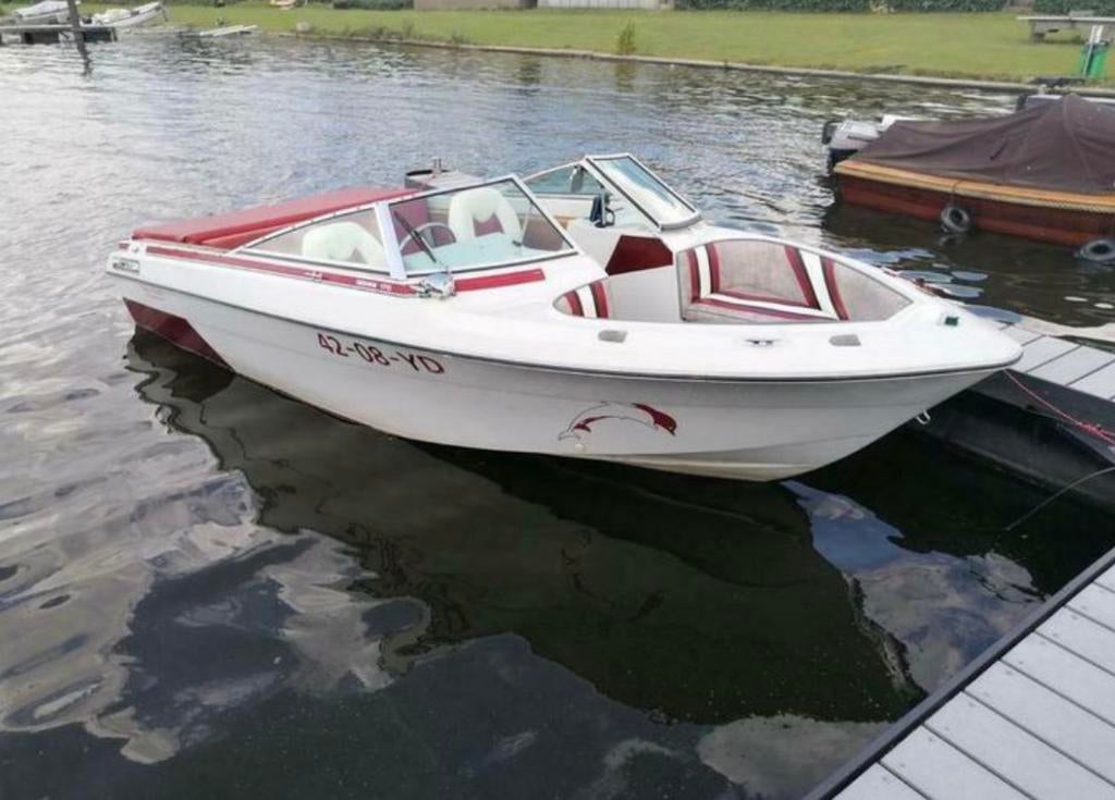 Dolphine gemini bowrider 132pk lees tekst!!, Ophalen, Overige merken, Gebruikt, Binnenboordmotor