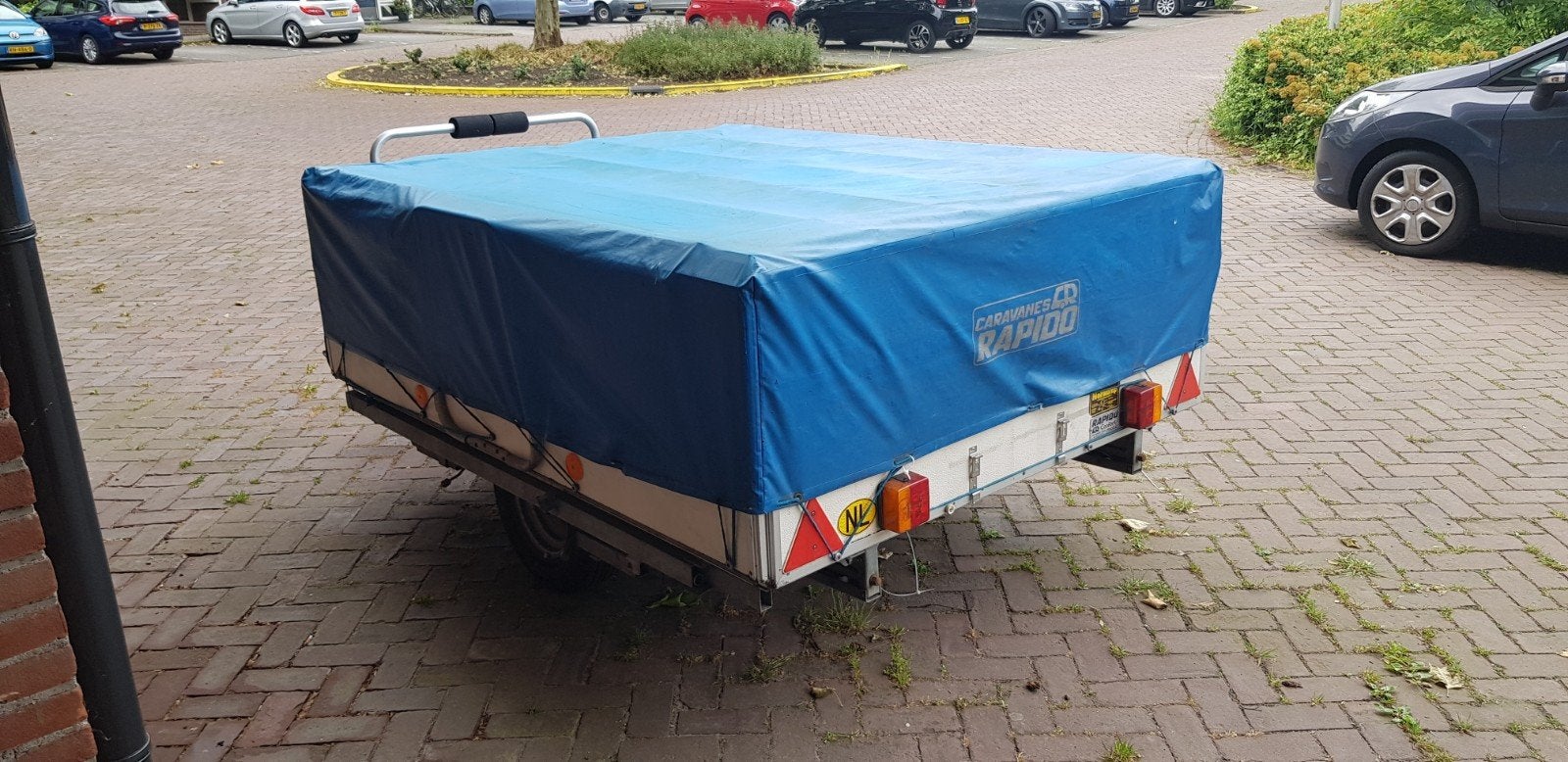 Rapido klapcaravan - 4 slaapplaatsen, Caravans en Kamperen, Vouwwagens, Overige kleuren, Aanwezig, Tot en met 4, Ophalen