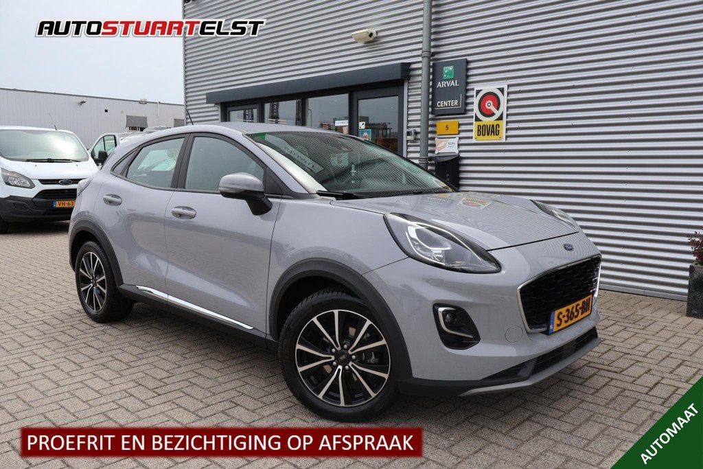 Ford Puma 1.0 Hybrid Titanium 1e Eigenaar | Dealer Onderh |, Auto's, Euro 6, Bedrijf, Hybride Elektrisch/Benzine, 3 cilinders