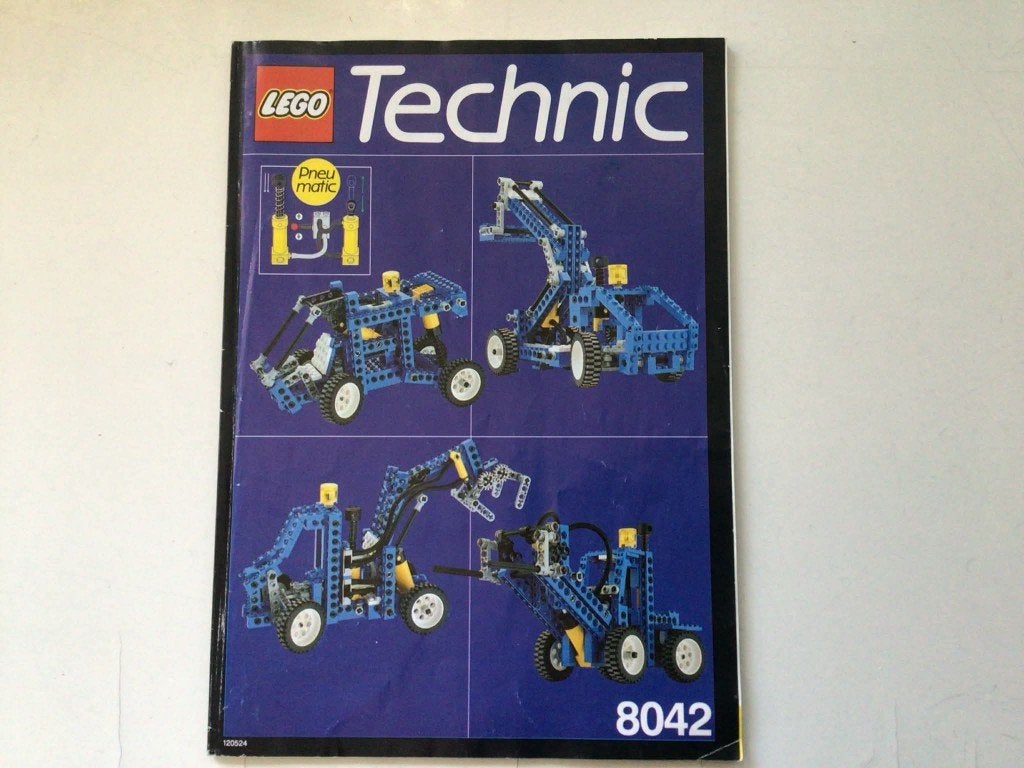 Lego Technic 8042 Pneumatic Set Technisch, Kinderen en Baby's, Lego, Ophalen of Verzenden, Zo goed als nieuw, Technic