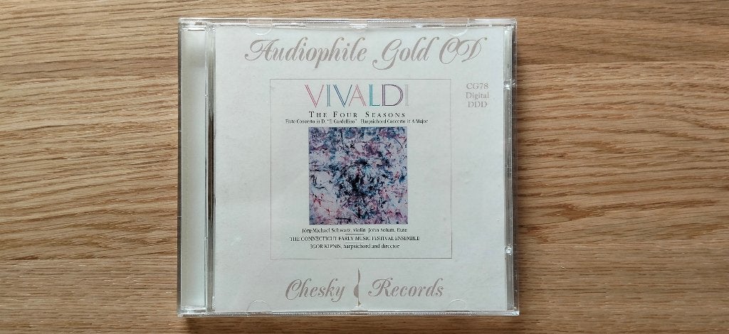 Vivaldi - The Four Seasons (Chesky CG78), Ophalen, Overige typen, Barok, Vivaldi