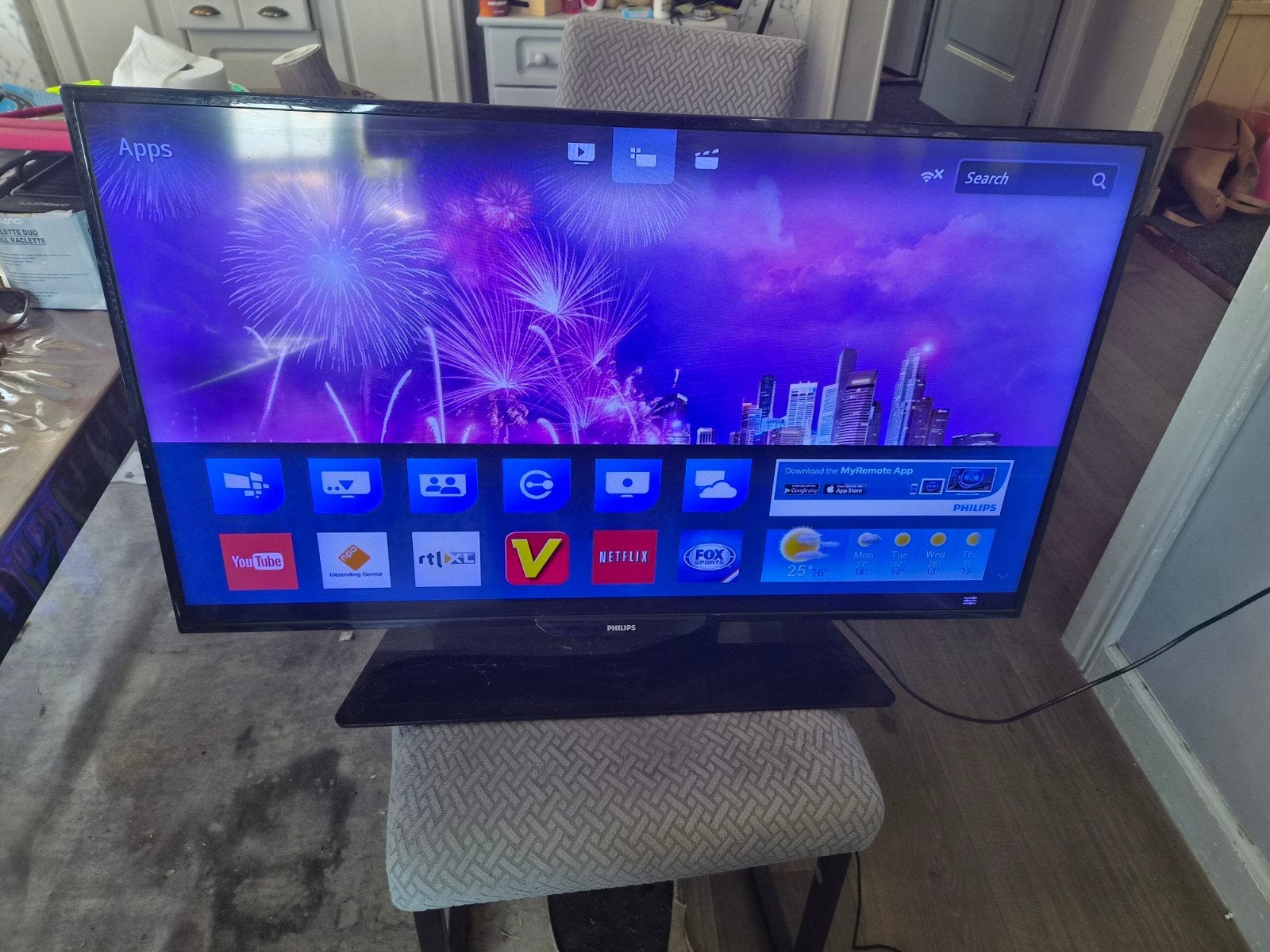 Philips Smart TV 103 cm (40 inch), Ophalen