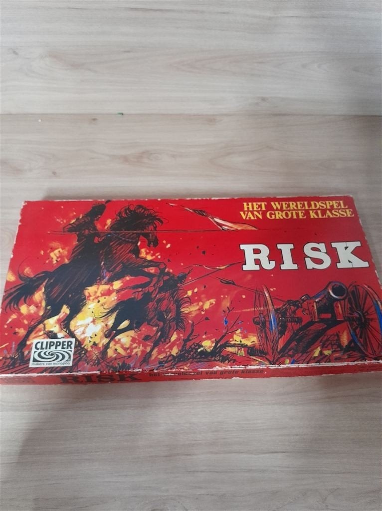Risk Rode doos - Clipper - s5067, Verzenden, Zo goed als nieuw