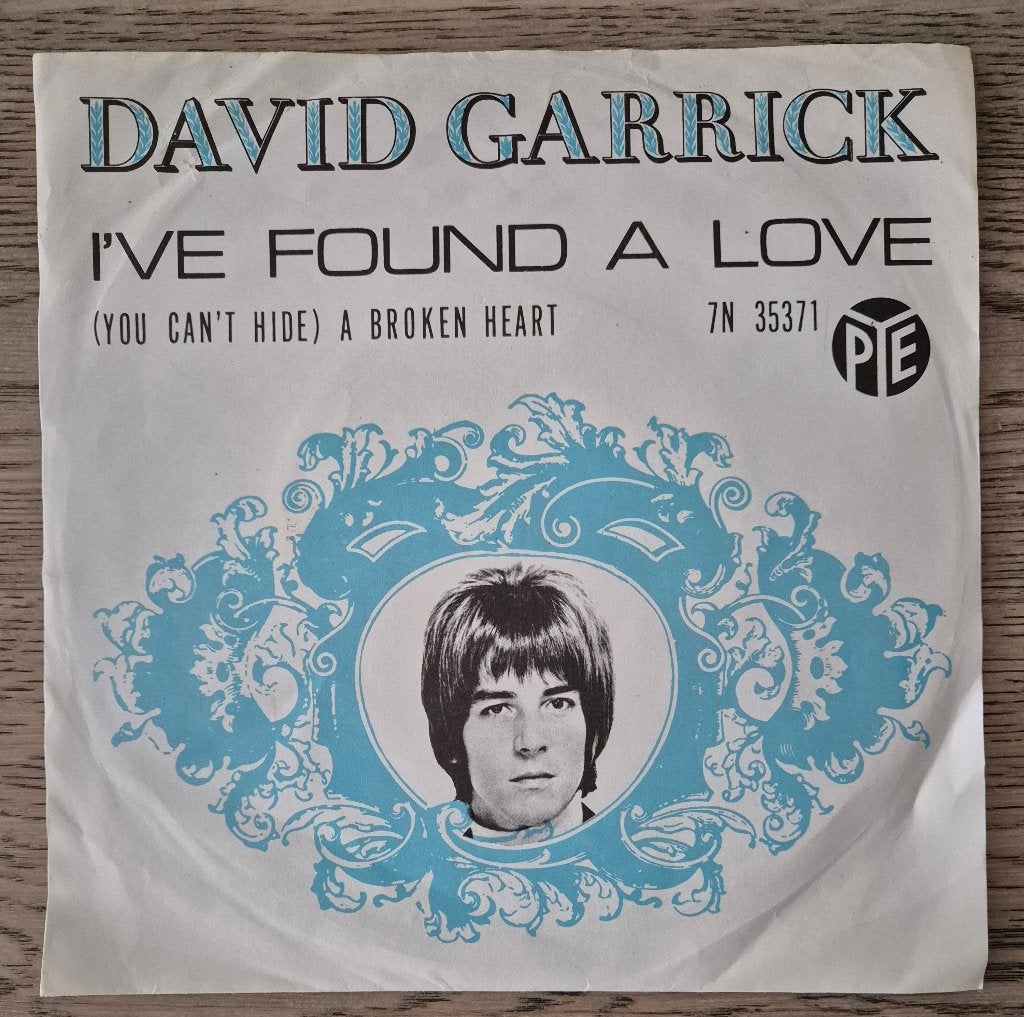 David Garrick – I've Found A Love, Gebruikt, 7 inch, Ophalen of Verzenden, Pop