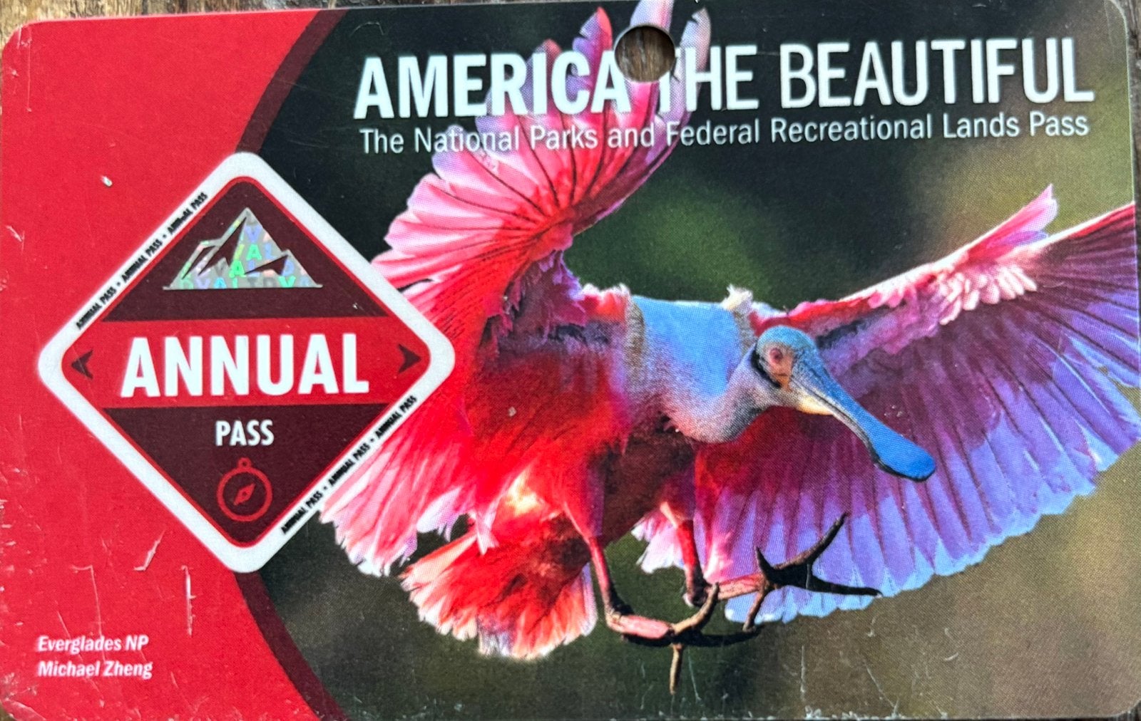 America the beautiful Annual Pass geldig t/m juli 2026, Drie personen of meer, Ticket of Toegangskaart