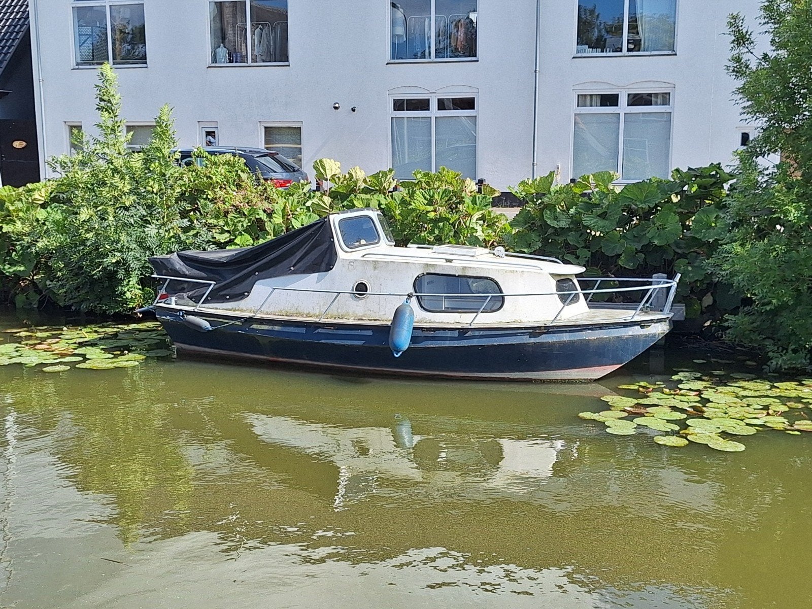 kajuitboot met 20 pk yamaha, Ophalen, Gebruikt