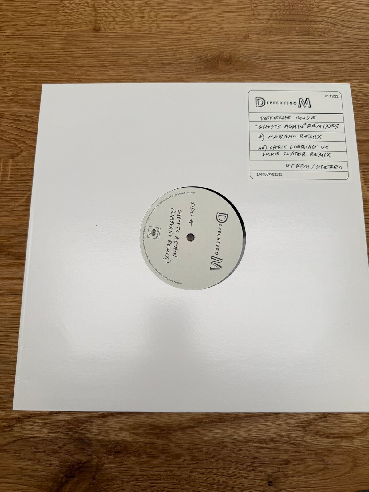 Depeche Mode Ghosts Again, LP, Ophalen of Verzenden, Zo goed als nieuw, 12 inch