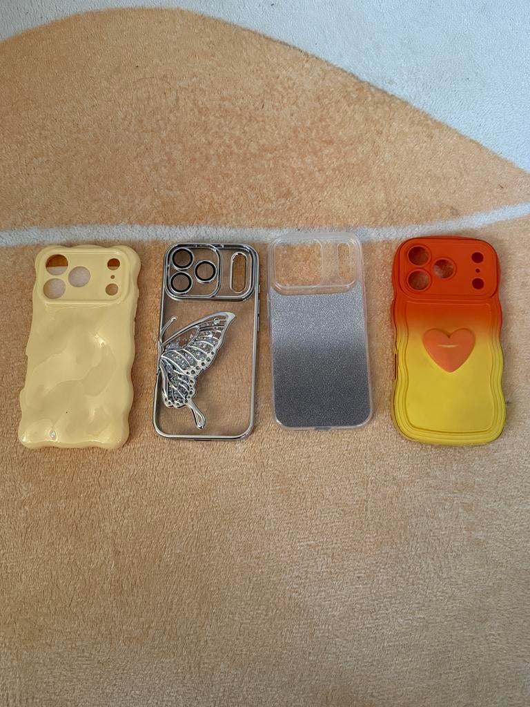 iPhone 17 Pro Case Bundle – 4 Cases, IPhone 17, Gebruikt, Hoesje of Tasje, Ophalen of Verzenden