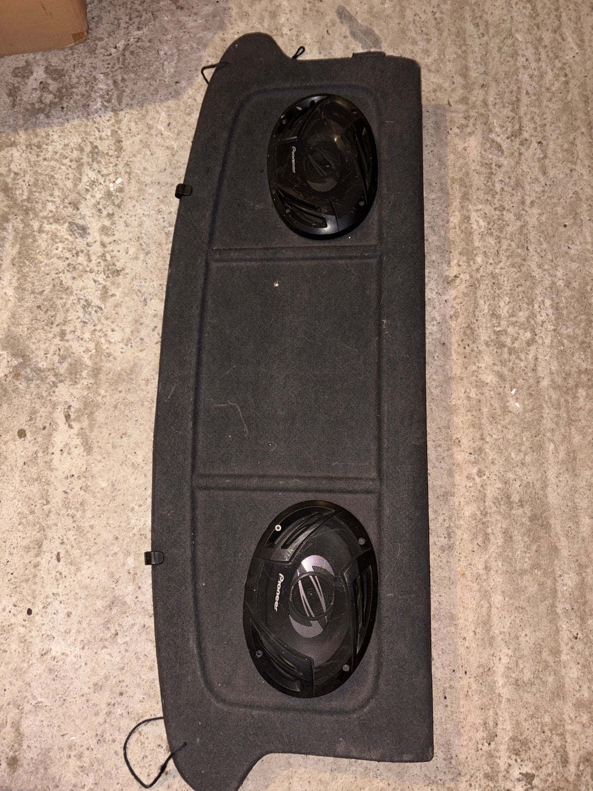 Hoedenplank met Pioneer speakers, Ophalen, Gebruikt