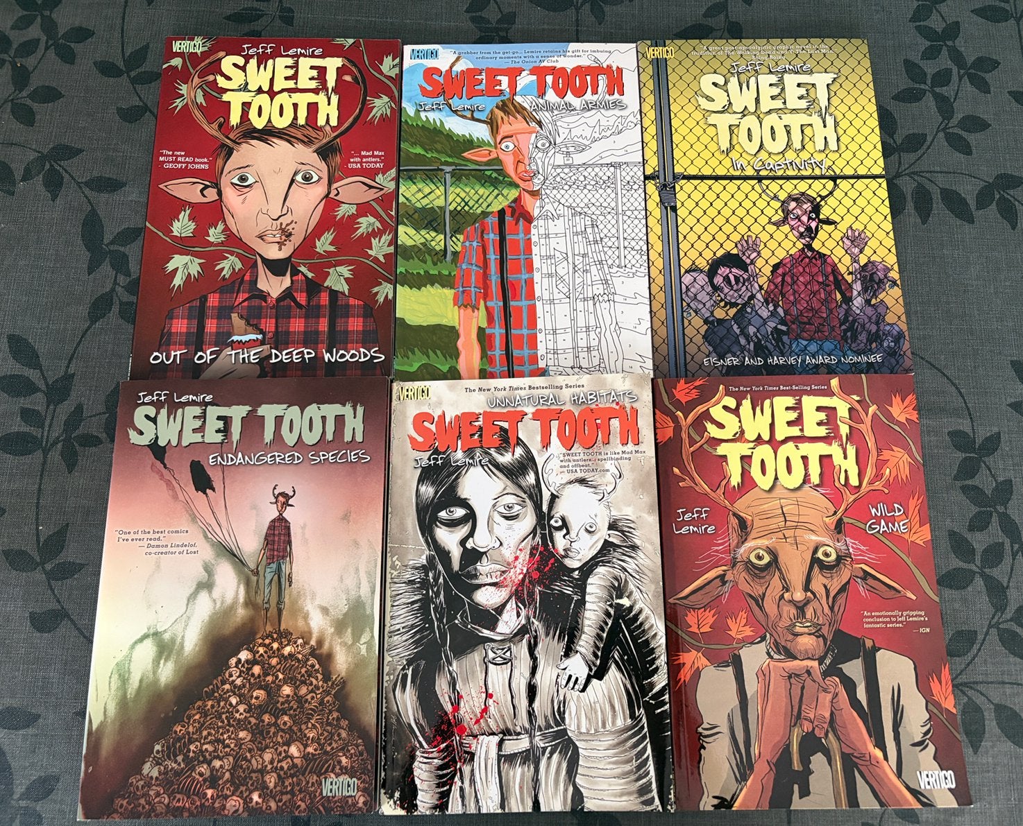 Sweet Tooth TPB complete serie, Boeken, Amerika, Complete serie of reeks, Ophalen of Verzenden, Zo goed als nieuw