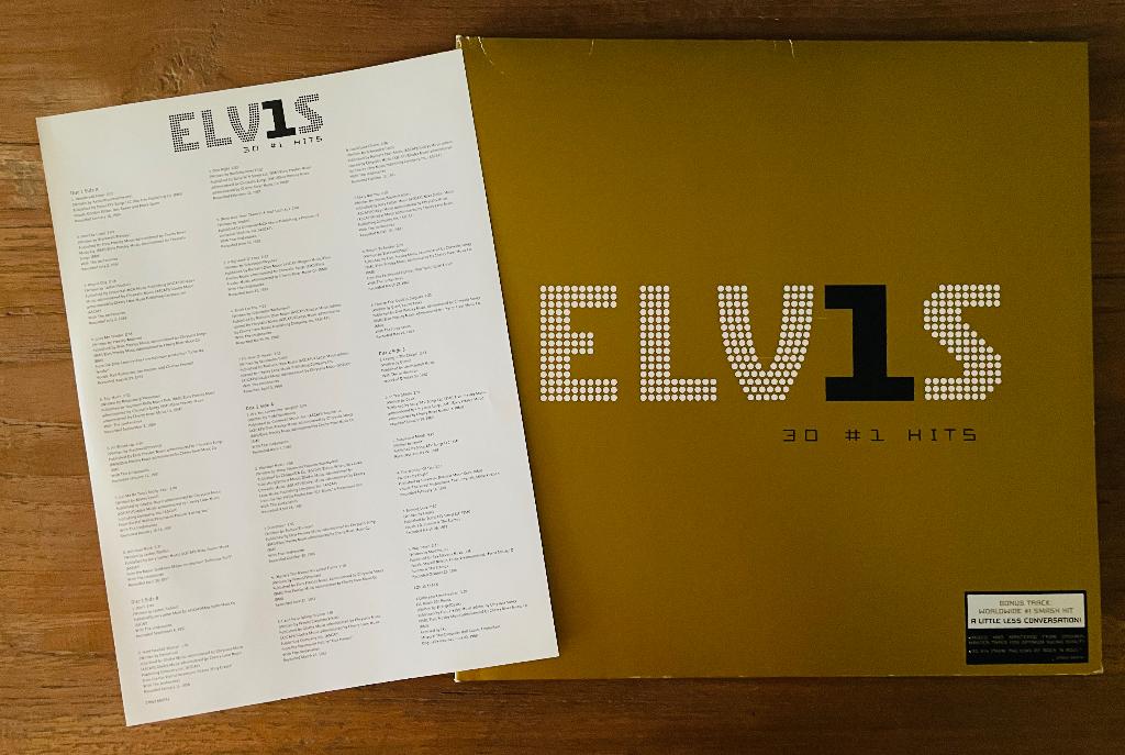 Elvis Presley - Elvis 30 #1 Hits (2LP) - EU 2002, Cd's en Dvd's, Vinyl | Pop, Gebruikt, Beschermende buitenhoes, Dubbel-LP, Fotohoes