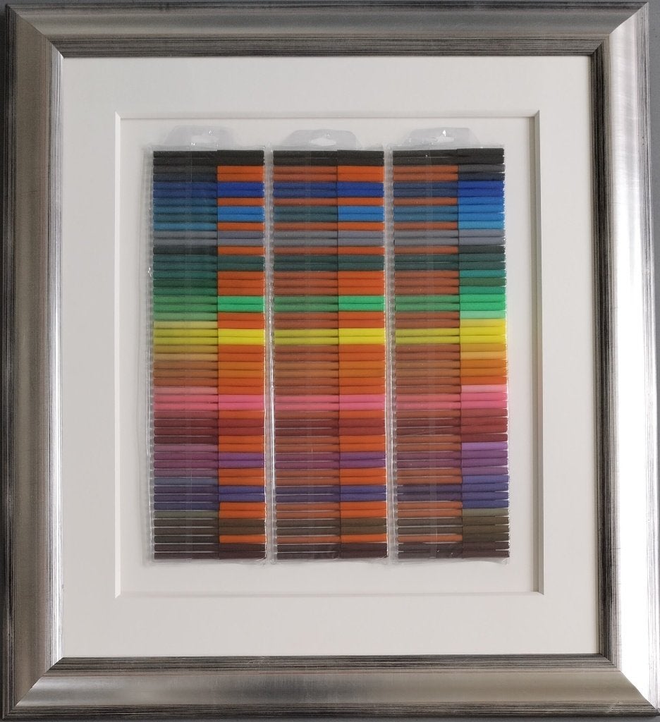 Rob Scholte – Made in China- Collage van viltstiften, Ophalen