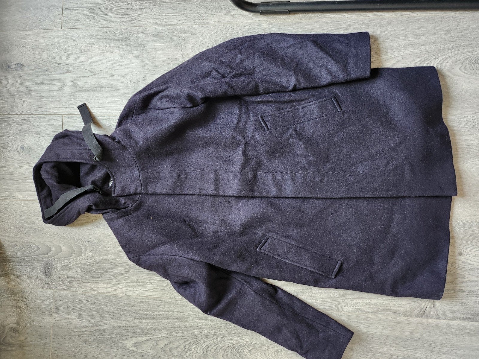 Zara Dames Jas met Capuchon - Maat S, Ophalen of Verzenden, Zo goed als nieuw, Maat 36 (S), Blauw