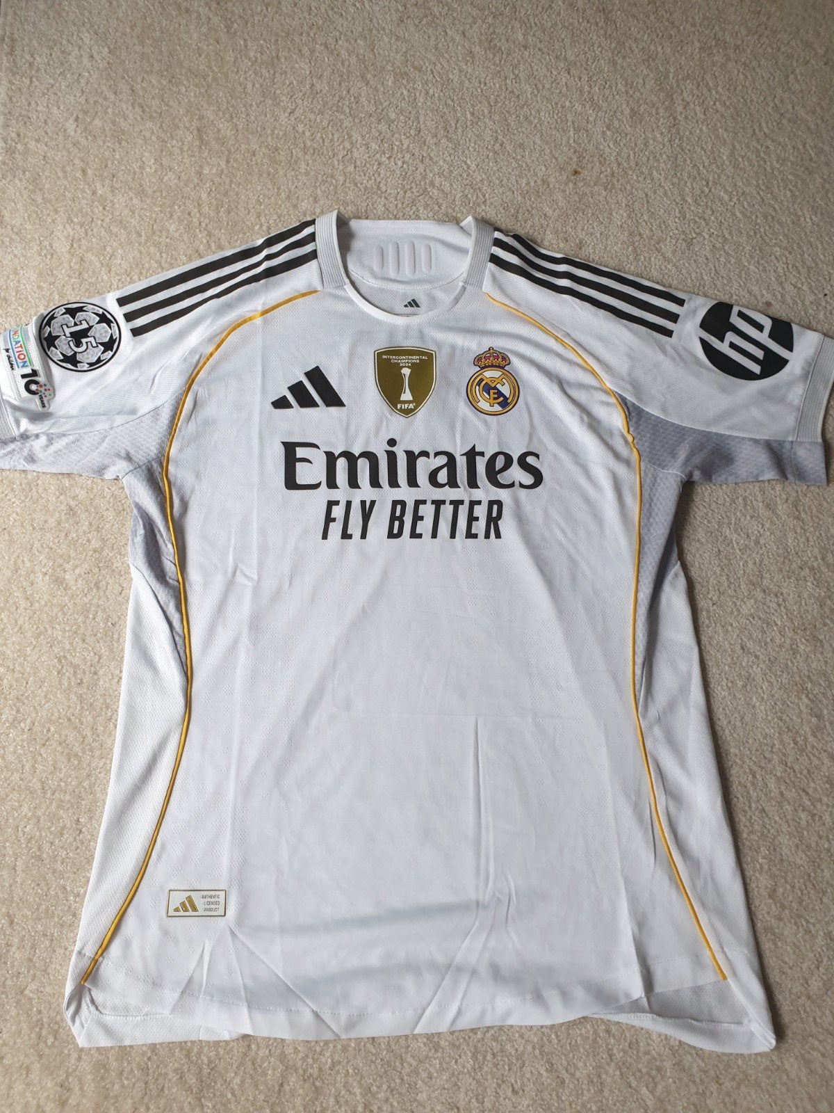 Real Madrid shirt  (Champions Leagu, Maat M, Ophalen, Nieuw, Shirt