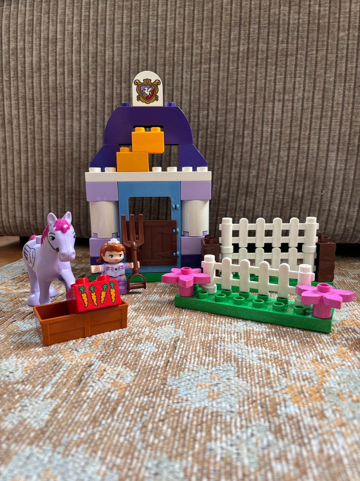 Duplo Prinses Sofia set - Zo goed als nieuw, Inclusief minifiguren, Ophalen of Verzenden, Zo goed als nieuw, Complete set