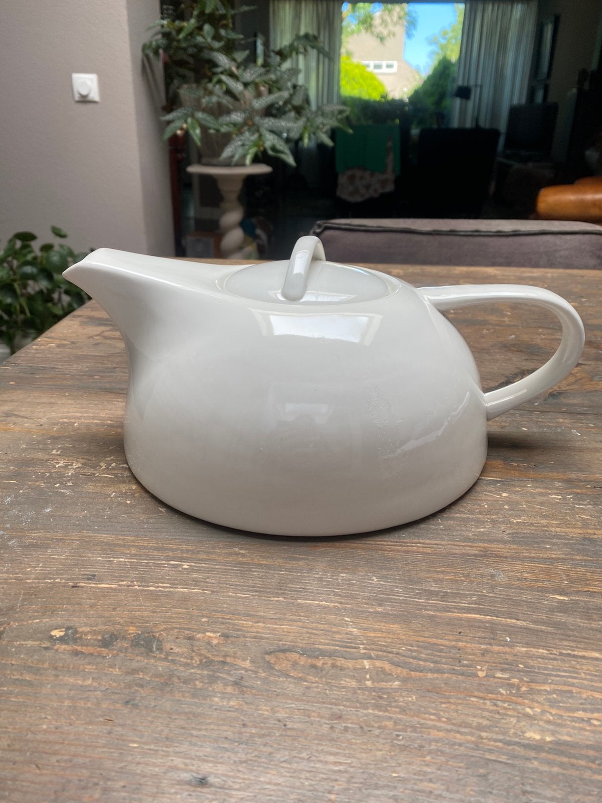 Douwe Egberts theepot, Ophalen of Verzenden, Zo goed als nieuw, Overige stijlen, Overige typen