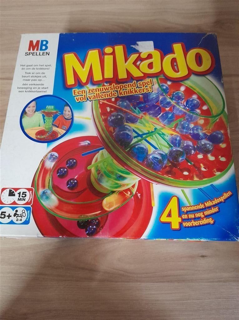 mikado 4 - mikado met knikkers - s4487