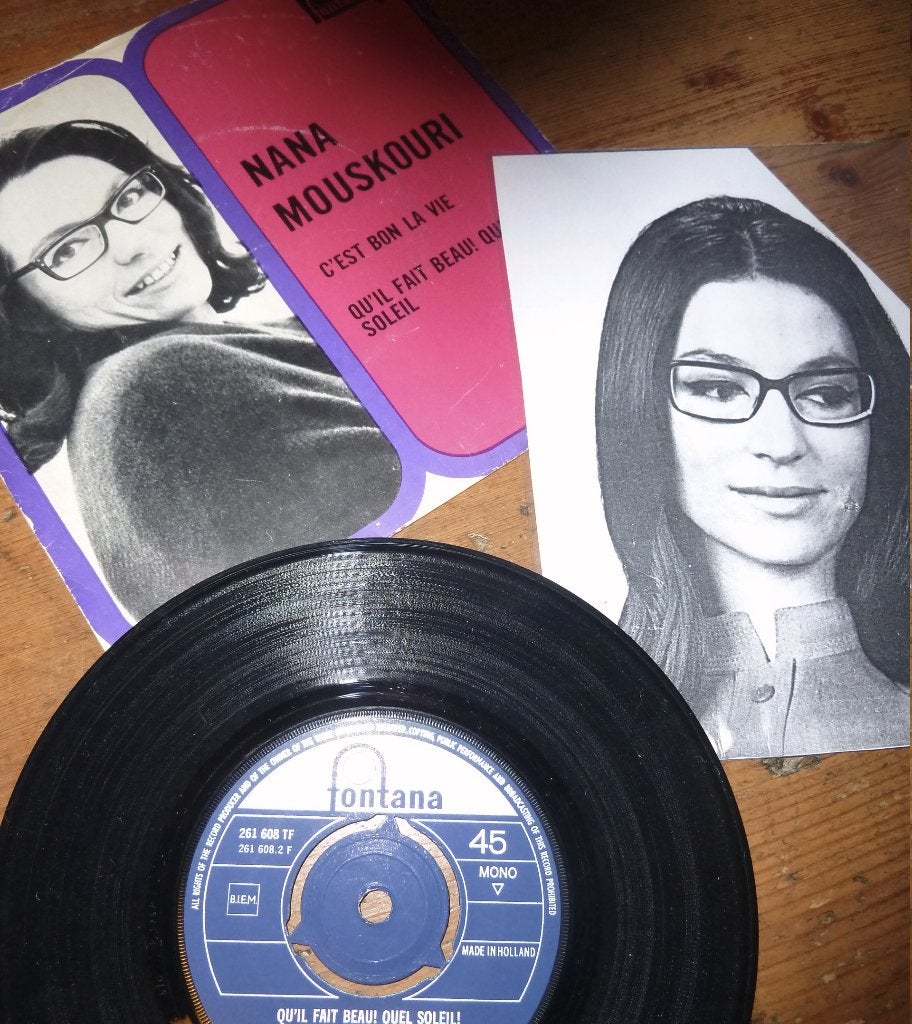 NANA MOUSKOURI c'est bon la vie Qu'il Fait Beau ! Quel Solei, Ophalen of Verzenden, Zo goed als nieuw, Pop