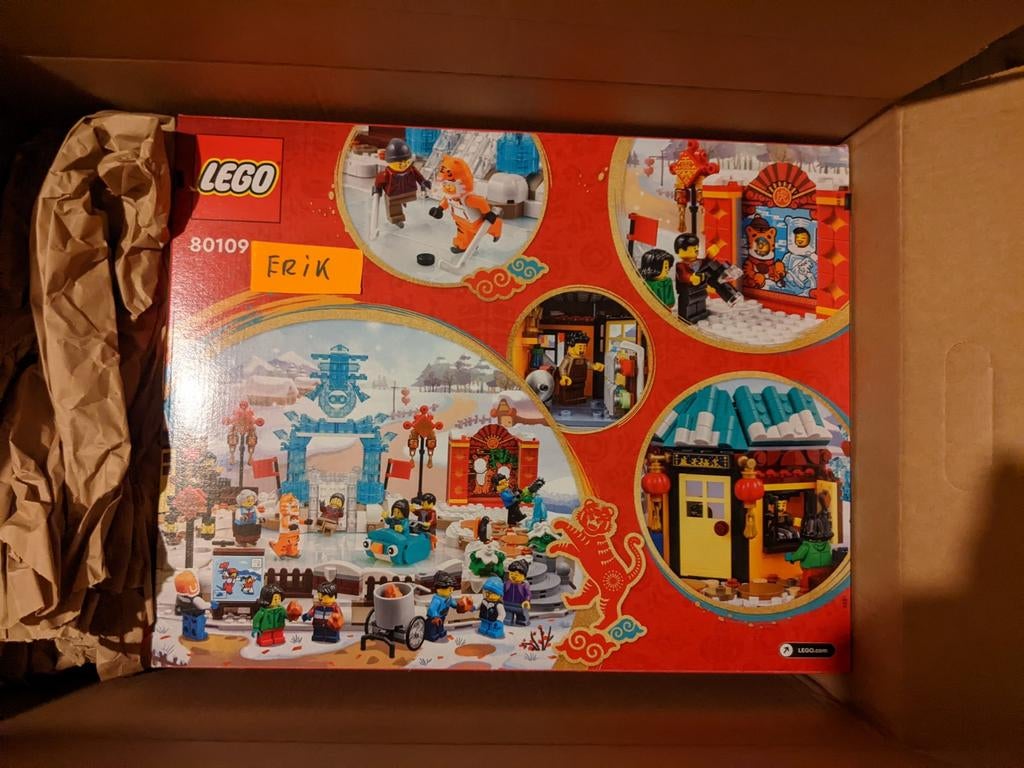 Nieuwe LEGO 80109 Lunar New Year IJsfestival (sealed), Overige thema's, Lego, Nieuw, Ophalen of Verzenden