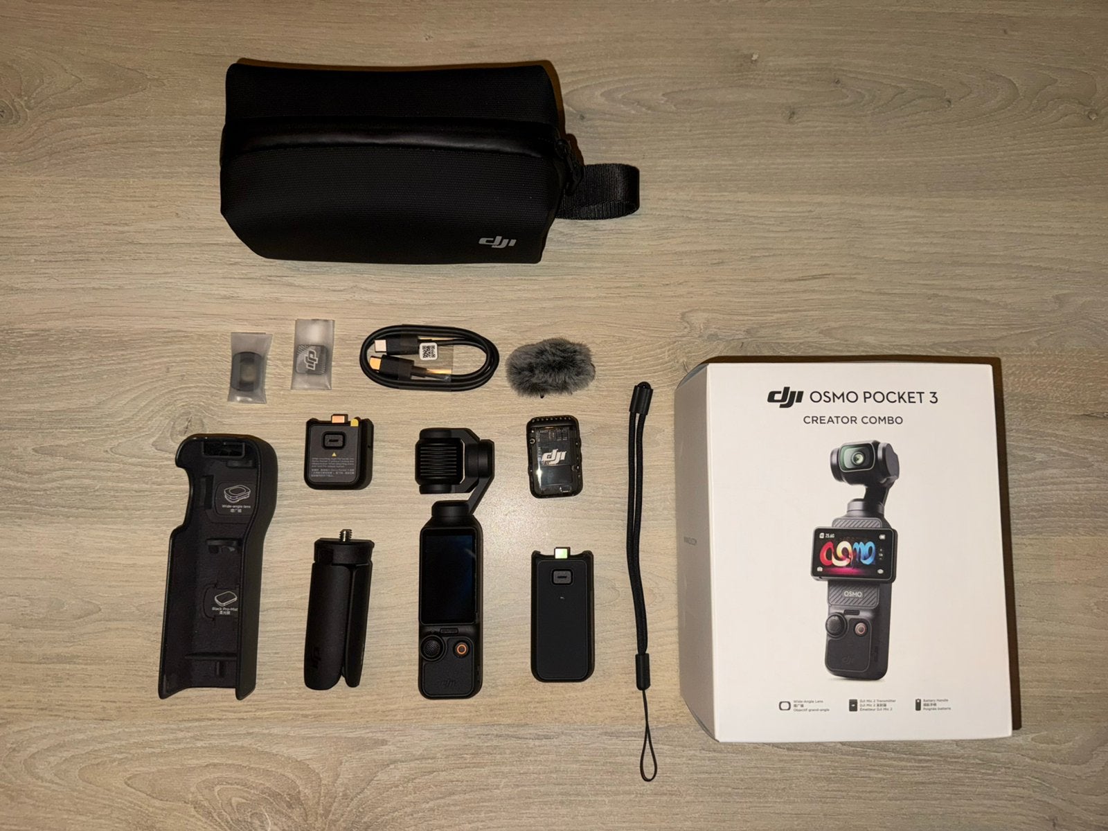 DJI Osmo Pocket 3 Creator Combo, Audio, Tv en Foto, Ophalen of Verzenden, Zo goed als nieuw, Overige merken
