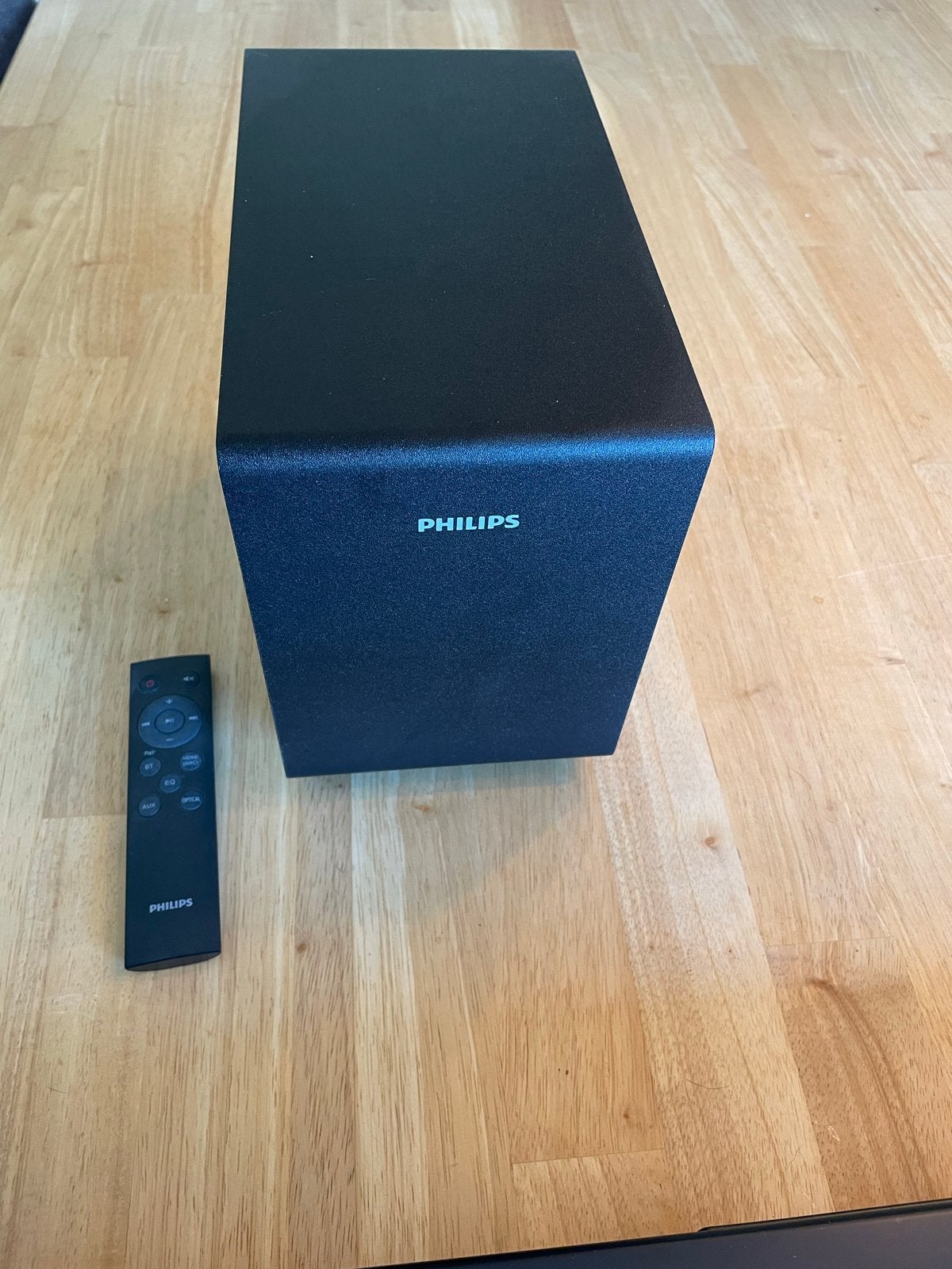 Philips TAB5305/12 Soundbar met draadloze subwoofer, Ophalen of Verzenden, Bluetooth, Zo goed als nieuw