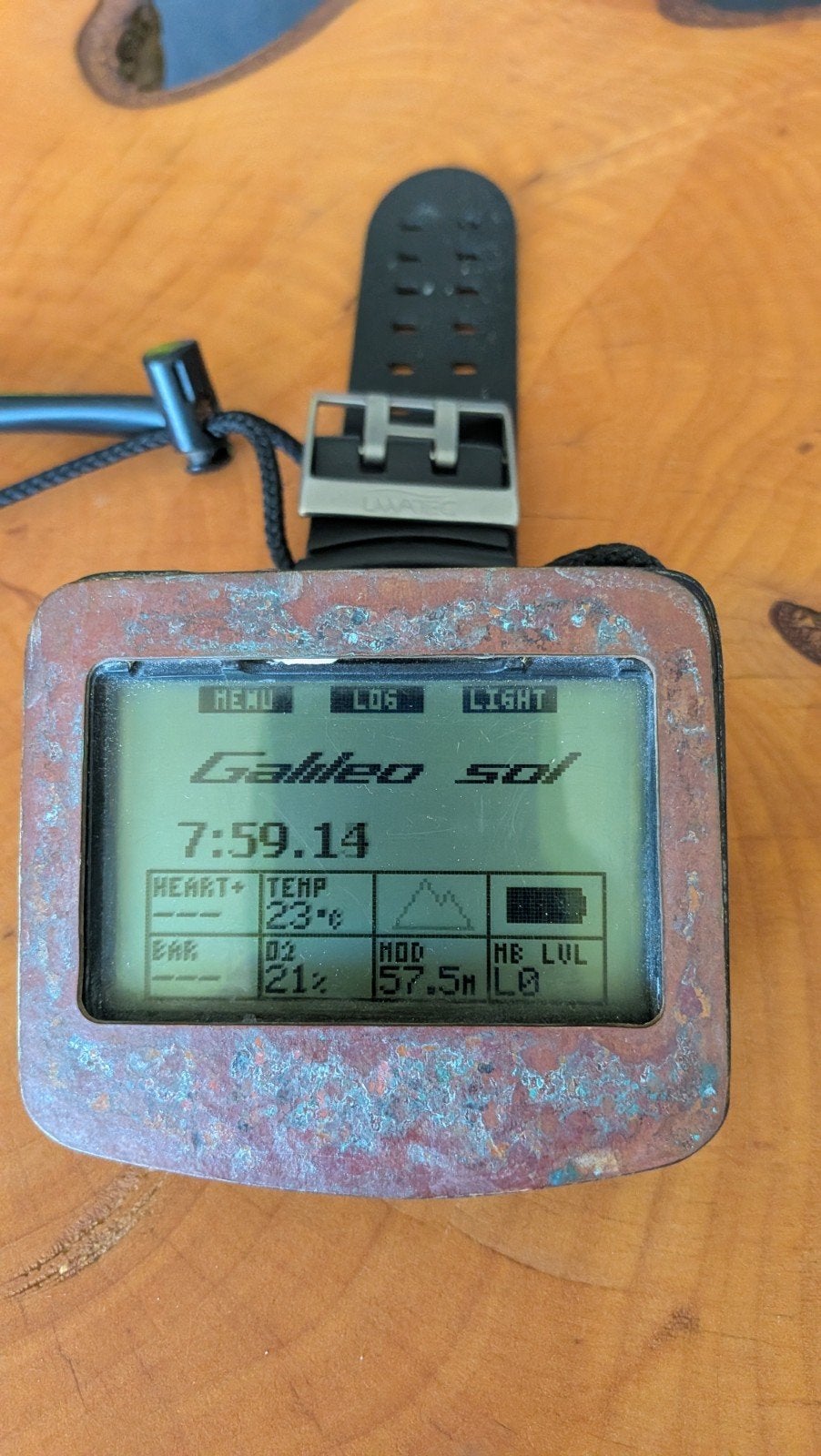 Te koop duikcomputer Uwatec lucht geïntegreerd, Ophalen of Verzenden, Gebruikt, Duikcomputer