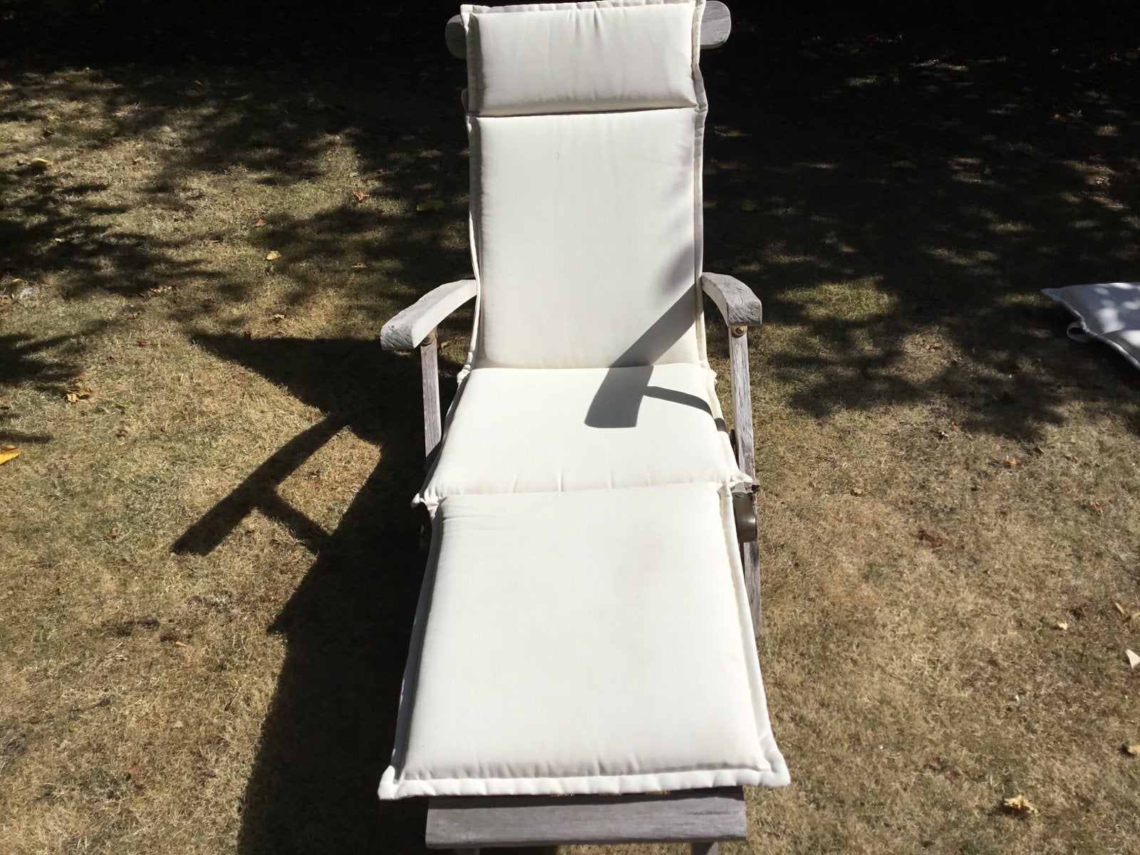 2 kussens voor dekchairs, Tuin en Terras, Ophalen, Zo goed als nieuw, Overige materialen