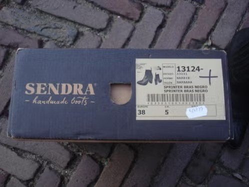 SENDRA BOOTS ZWART 38 NU GRATIS VERZENDING PER POST, Sendra, Verzenden, Zwart, Lage of Enkellaarzen