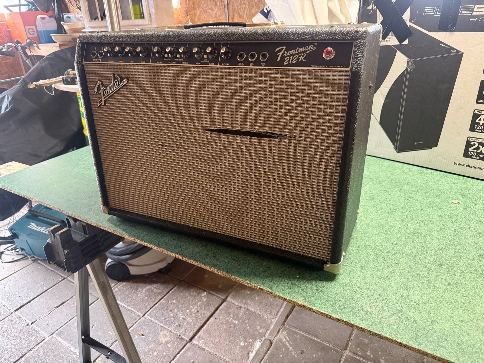 Fender Frontman 212R – 100W 2x12” gitaarversterker, Ophalen, Gebruikt, 100 watt of meer