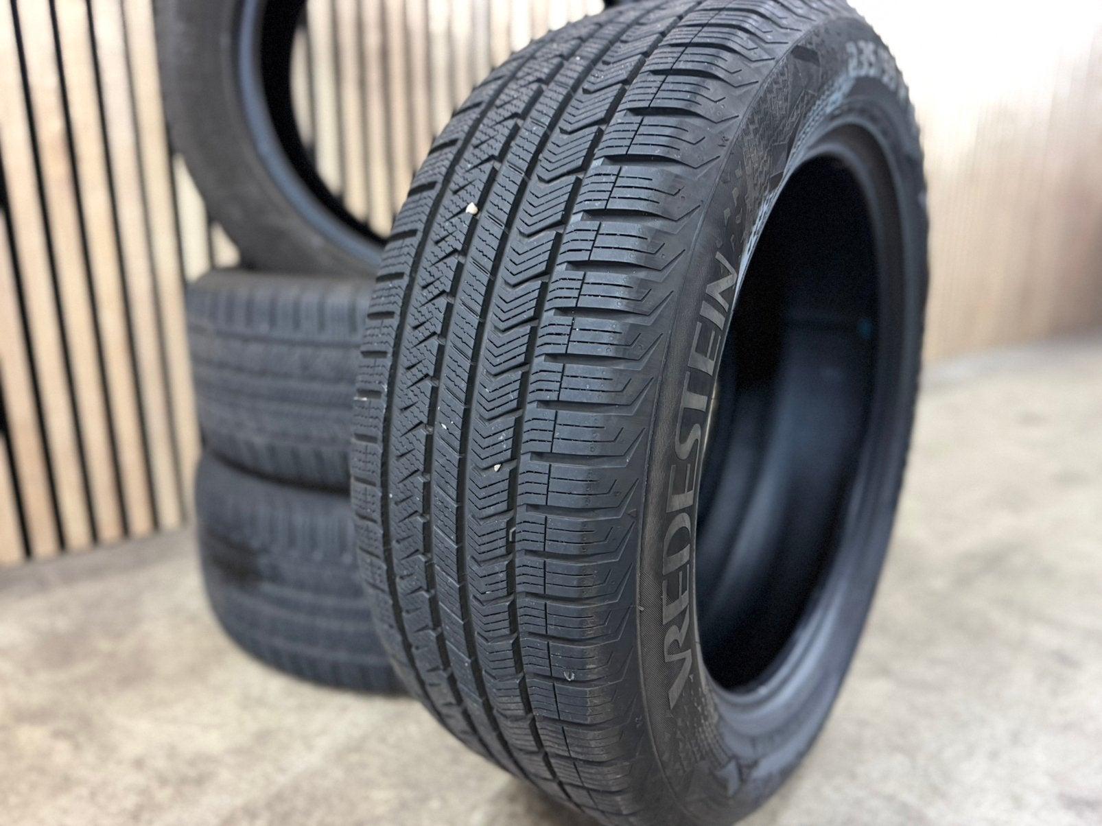 🚗4x Vredestein Quatrac 5 All Season 235/55 R18 €300 all in!, Ophalen, 18 inch, Nieuw, 235 mm