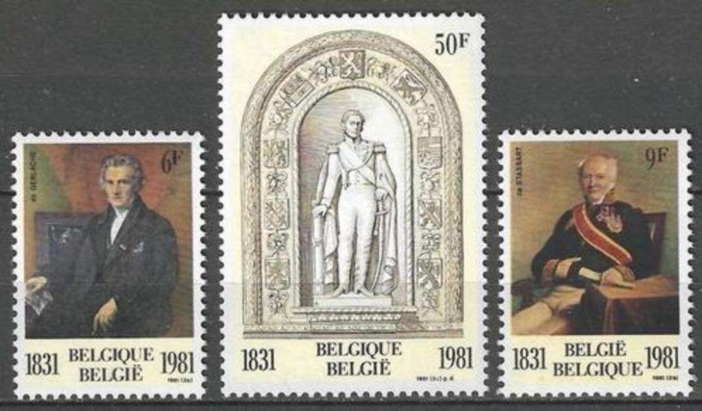 Belgie 1981 - Yvert/OBP 2001-2003 - 150 Jaar Dynastie (PF), Verzenden, Postfris