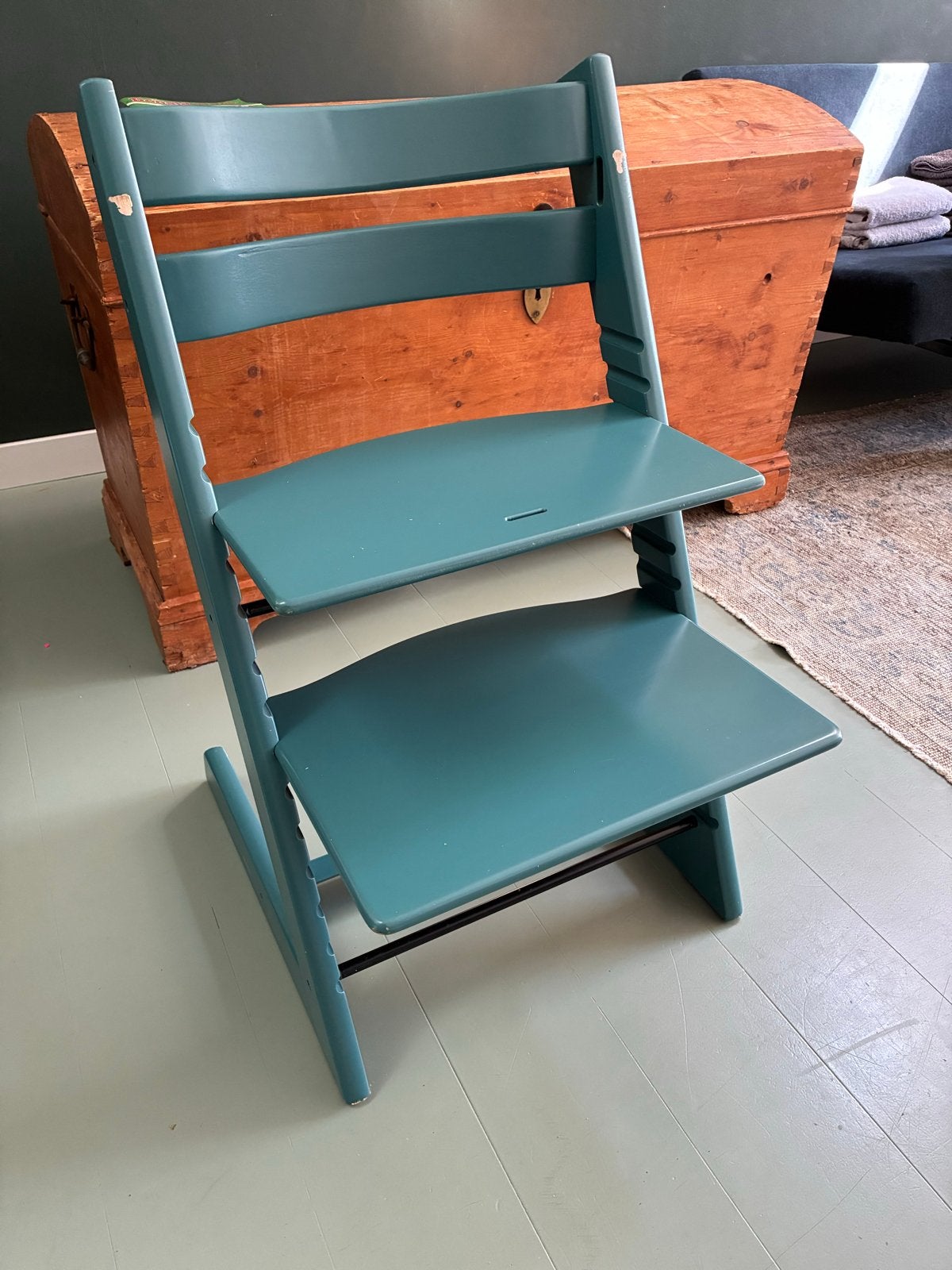 Stokke Tripp trapp  kinderstoel, Ophalen, Gebruikt, Meegroeistoel