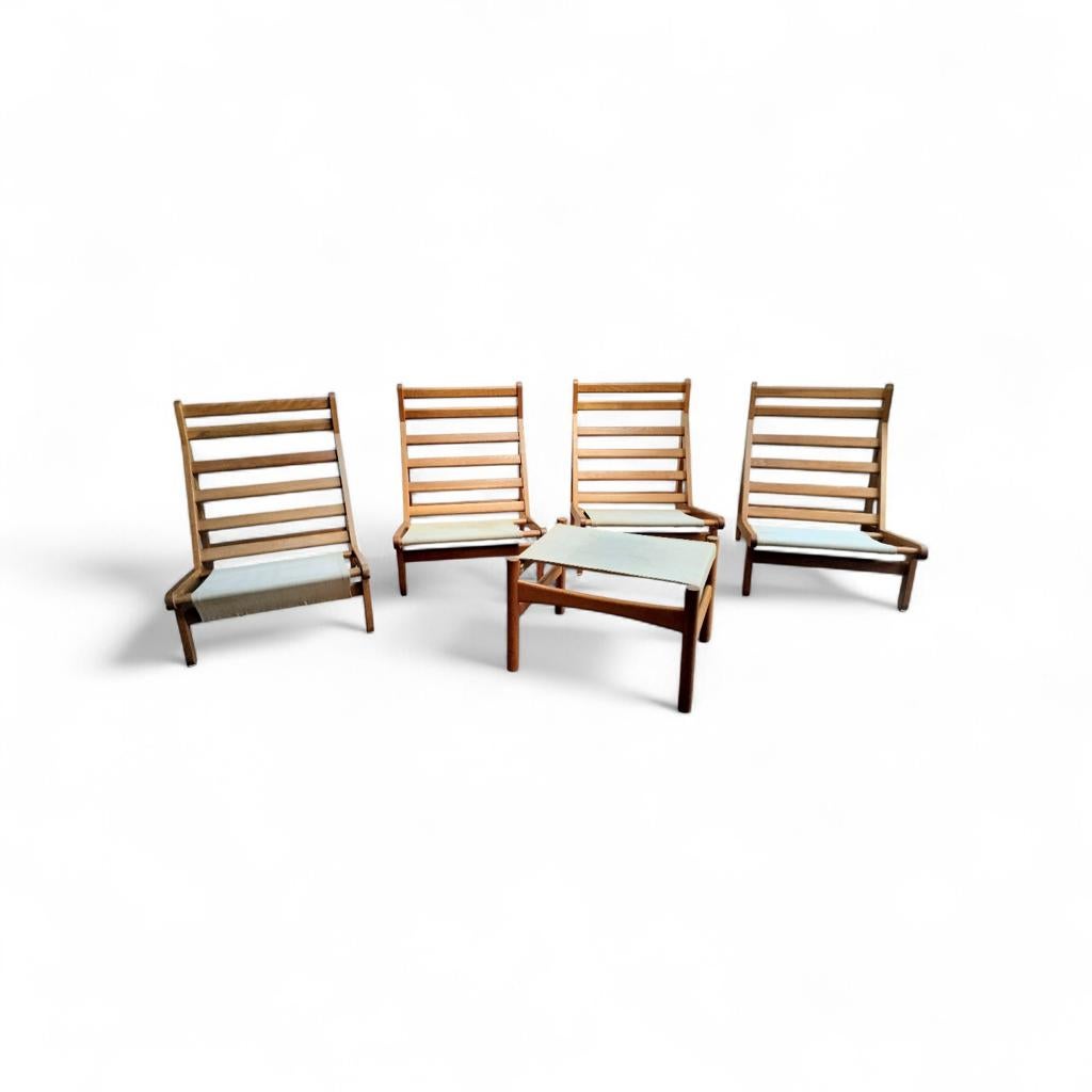 Vintage Deens loungeset Bernt Petersen, Ophalen, ., ., .