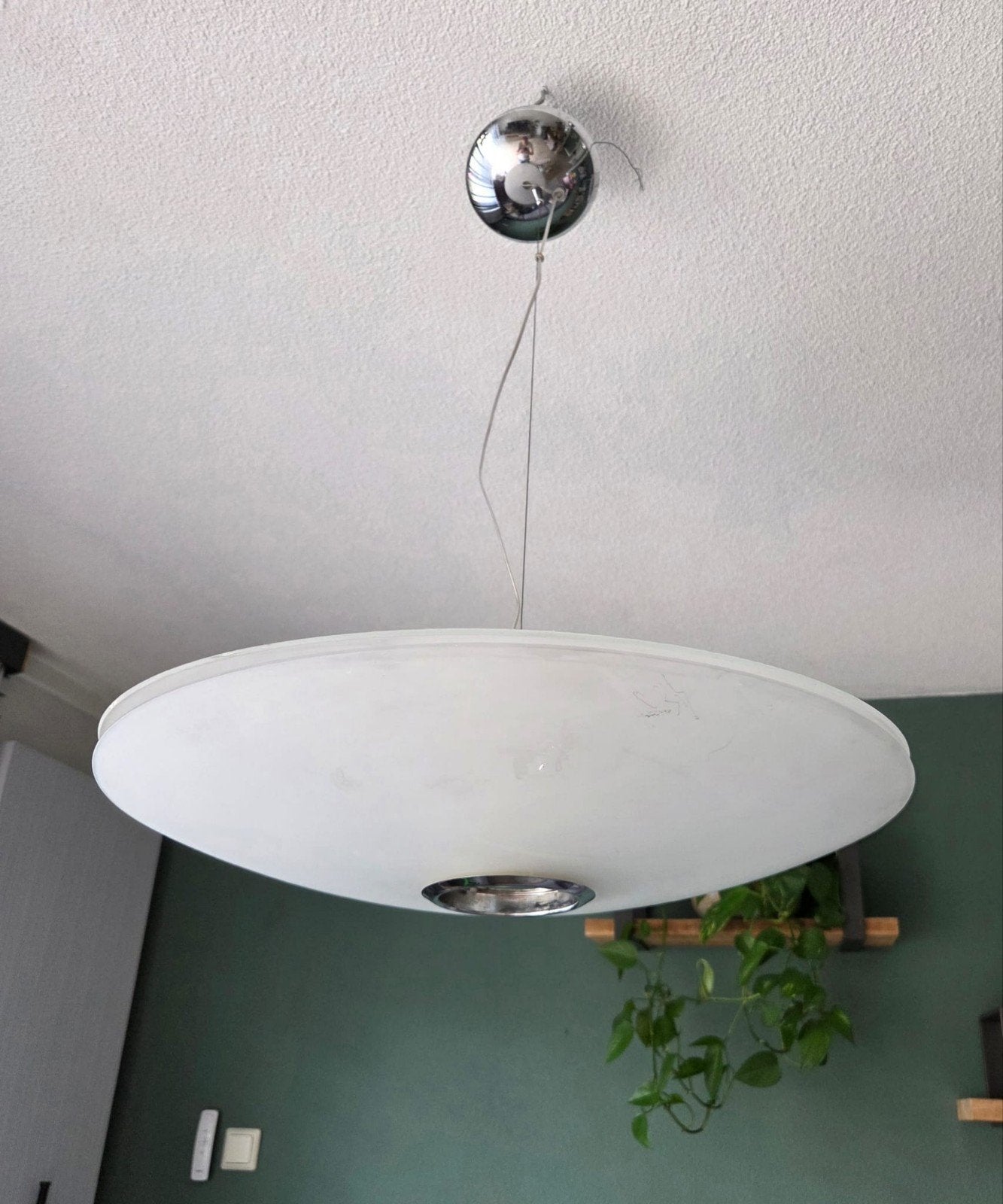 space age UFO lamp, Ophalen
