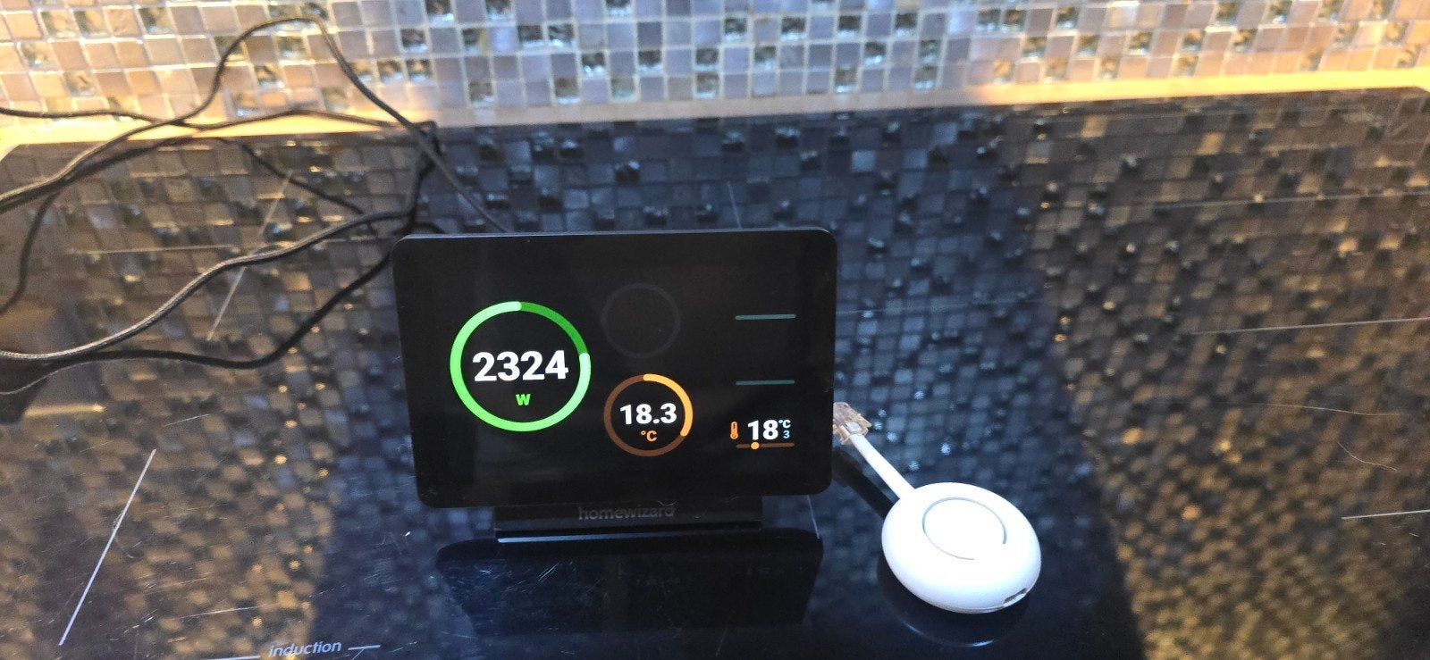 HomeWizard Energy Display en P1 meter, Ophalen of Verzenden, Zo goed als nieuw
