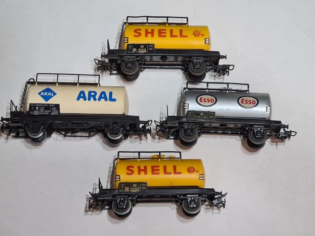 Marklin tankwagon set 4440, 4501,4502, Ophalen of Verzenden, Wisselstroom, Wagon, Märklin