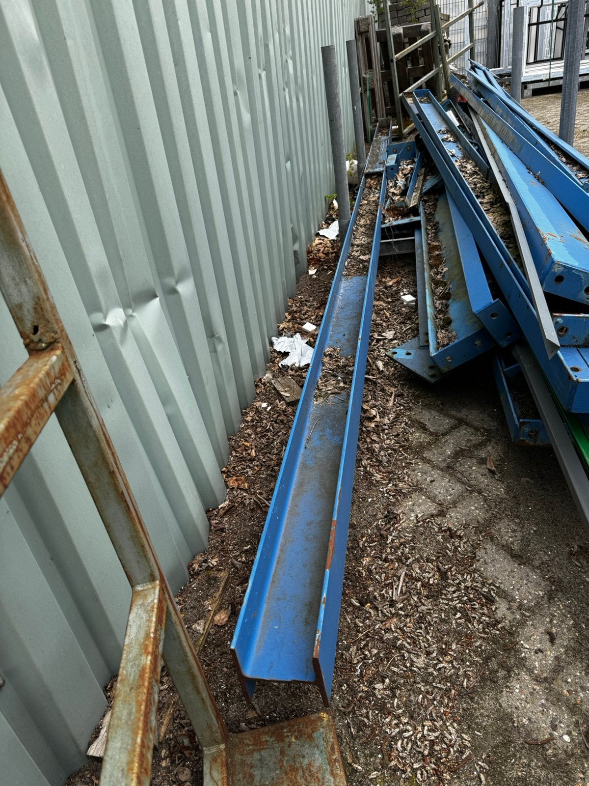 Partij balkstaal en wat andere soorten, Ophalen of Verzenden, Gebruikt, IJzer