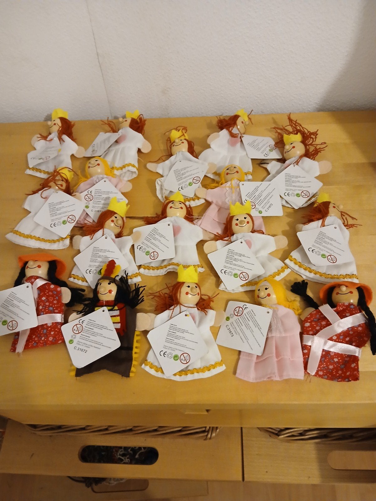 Leuke vingerpoppetjes set - ideaal voor verhalen en spel, Kinderen en Baby's, Ophalen, Nieuw, Overige typen