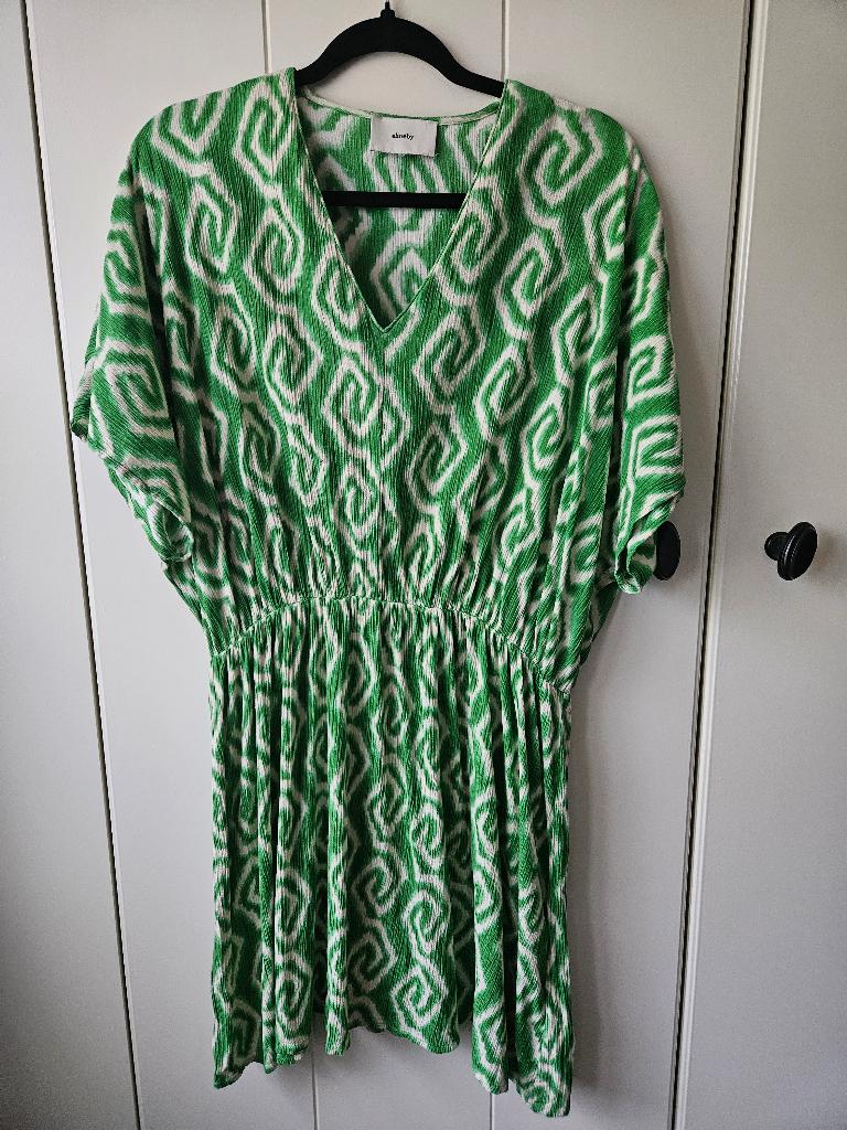 Jurk jurkje tuniek groen wit Shoeby XL bijna nieuw, Maat 46/48 (XL) of groter, Ophalen of Verzenden, Zo goed als nieuw, Shoeby