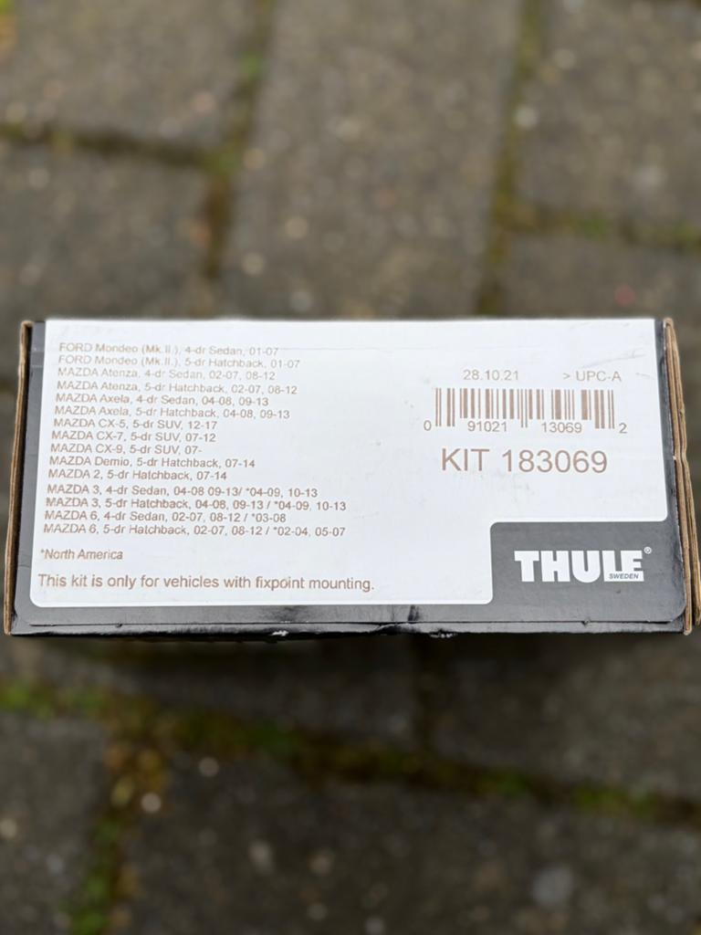 Thule kit 183069 dakdrager mazda niet gebruikt nog in doos, Ophalen of Verzenden, Nieuw
