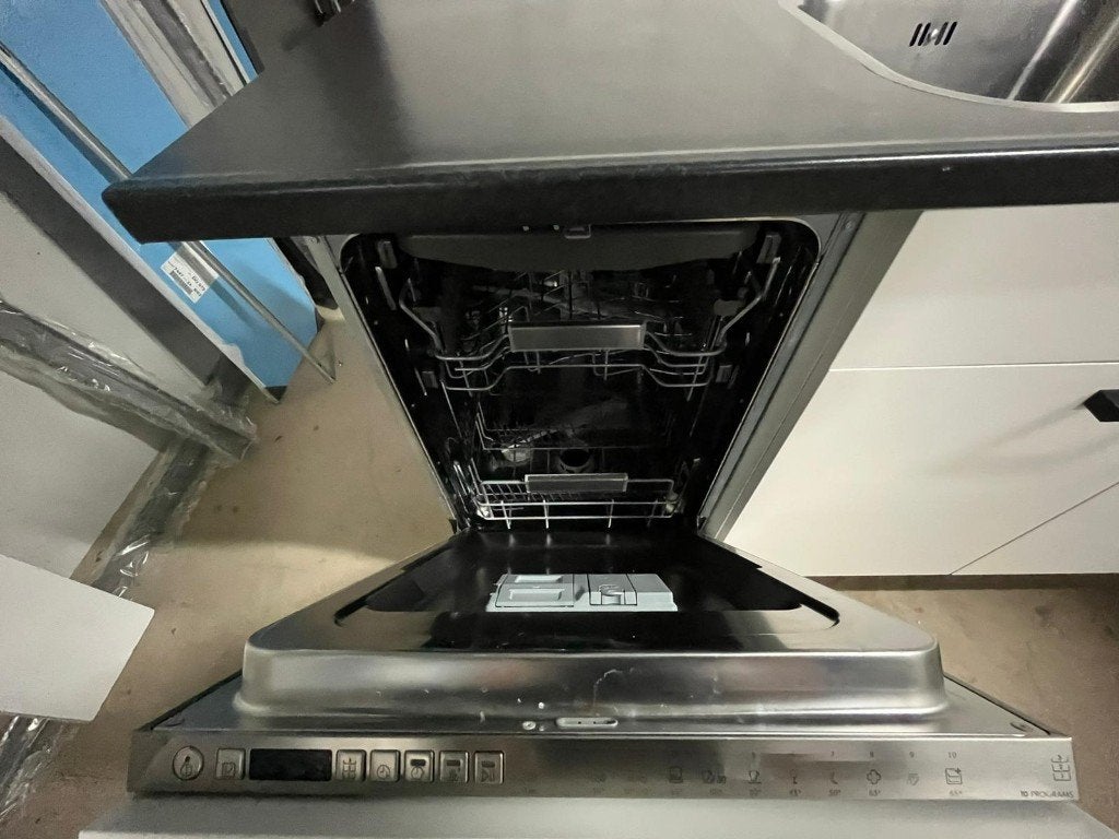 Keuken Compleet met APP 120Keukens op voorraad Nr. 2775, Ophalen of Verzenden, Zo goed als nieuw, Hoekkeuken, Greeploos