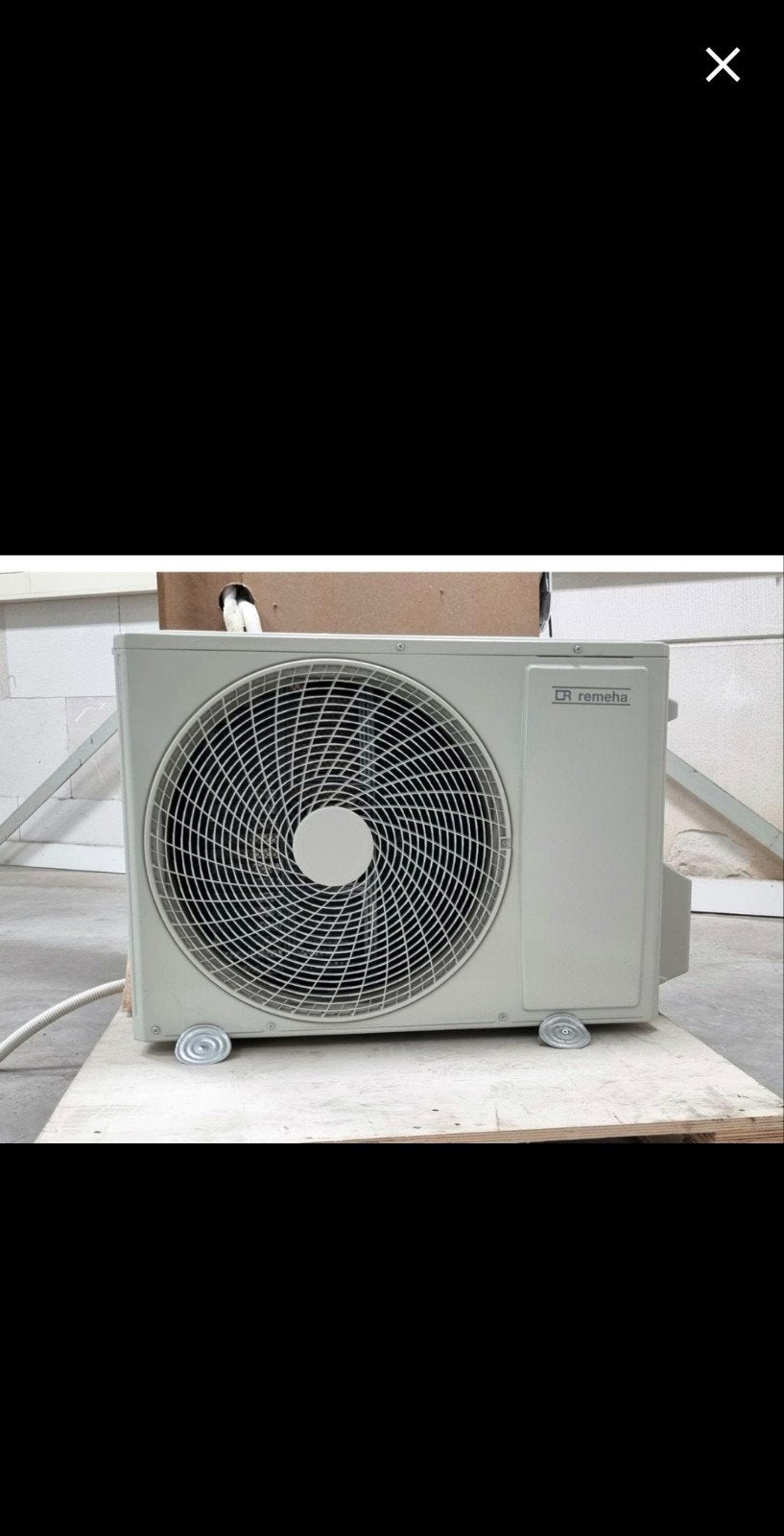 Remeha / De Dietrich DIVA ODU / HK518 UMS 25 Airco Set, Ophalen, Minder dan 60 m³, Nieuw, 3 snelheden of meer