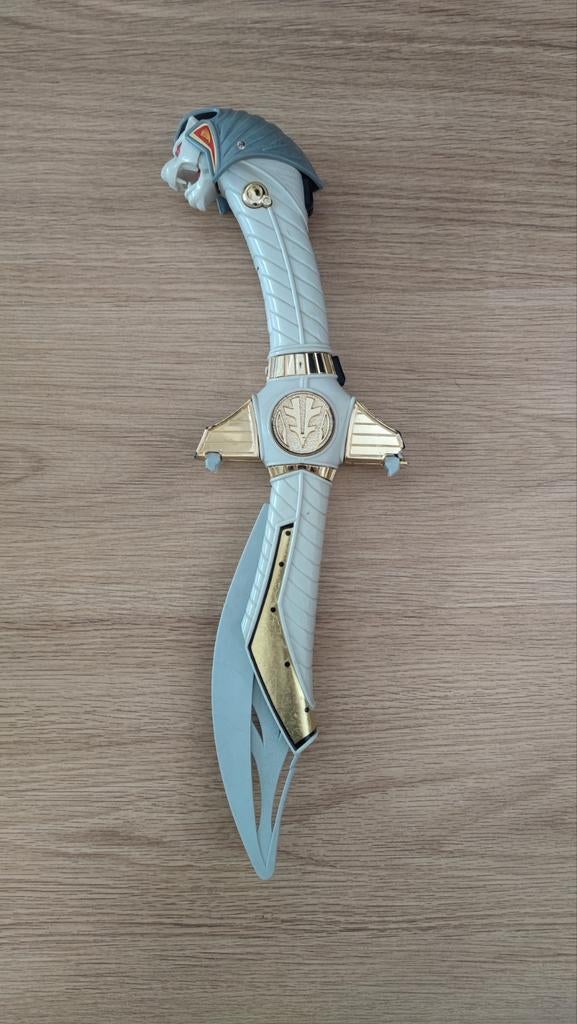 Power Rangers Legacy Saba Sword - White Ranger, Ophalen of Verzenden, Gebruikt