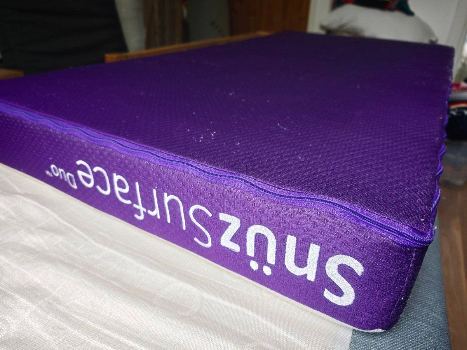 Snuz Surface Duo waterproof meegroeiende kindermatras 70x138, Ophalen, Gebruikt, 70 tot 85 cm, 140 tot 160 cm