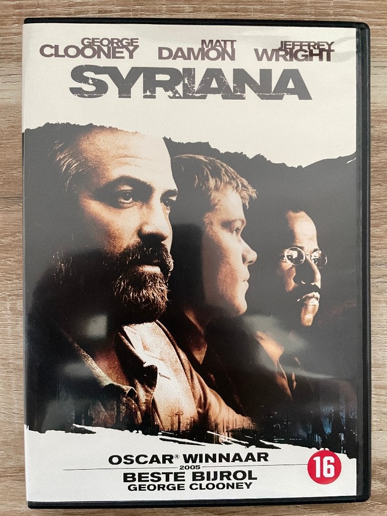 Syriana (2005) - dvd, Gebruikt, Vanaf 16 jaar, Nederlands, Actiethriller