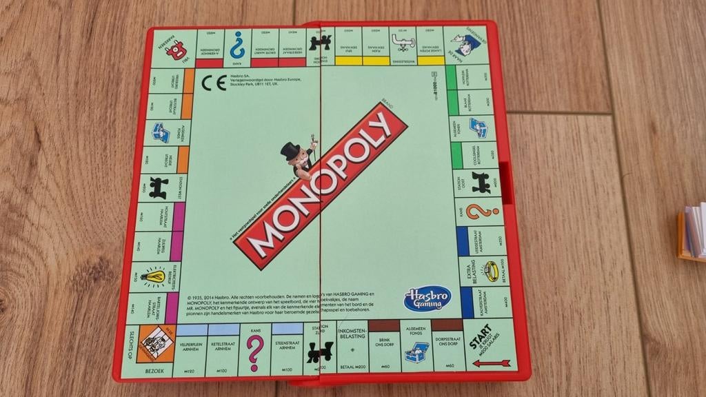Reis Monopoly (nieuw), Hobby en Vrije tijd, Gezelschapsspellen | Bordspellen, Nieuw, Ophalen of Verzenden, Reisspel, Drie of vier spelers