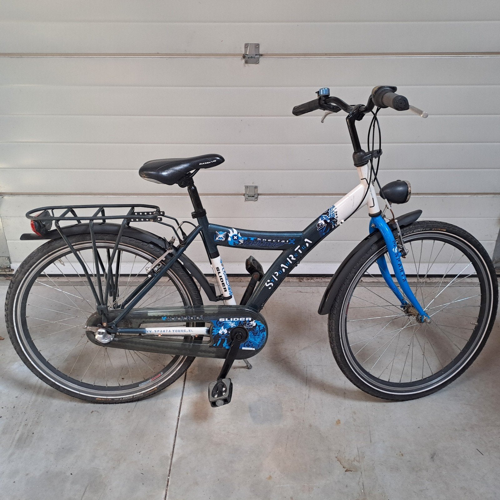 Sparta, 26 inch fiets, Fietsen en Brommers, Terugtraprem, Sparta, Gebruikt, Versnellingen