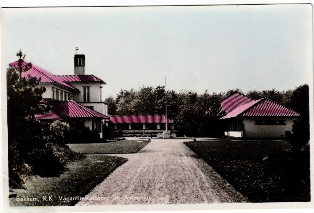 Bakkum 1950. R. K. Vacantie - Rustoord St. Anthonius., Ophalen of Verzenden, 1940 tot 1960, Gelopen, Noord-Holland