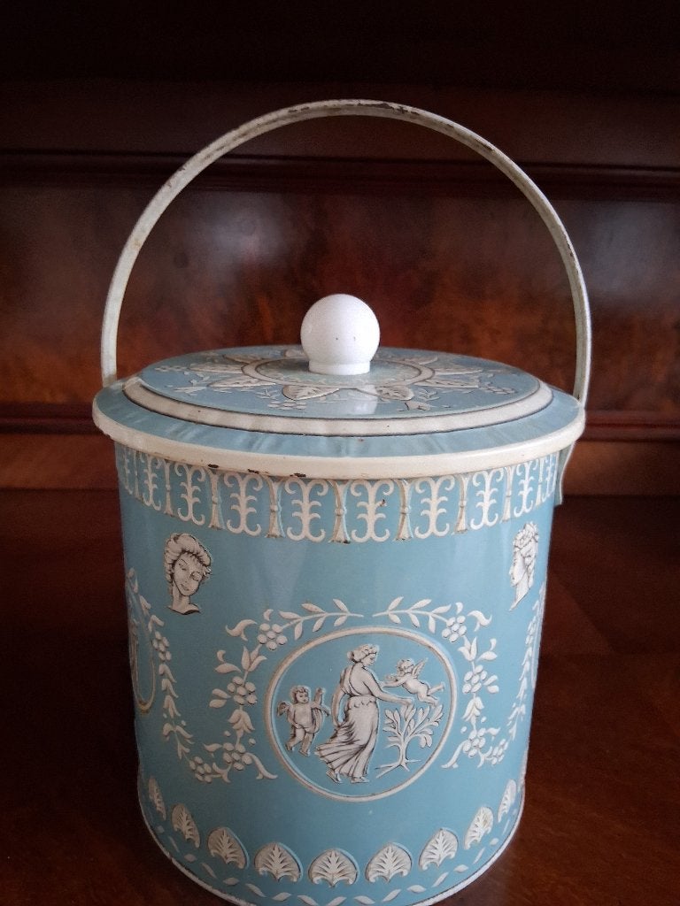 Brocante  vintage Baret ware blik Jasper Wedgwood *eureka*, Ophalen of Verzenden, Gebruikt, Overige, Overige merken